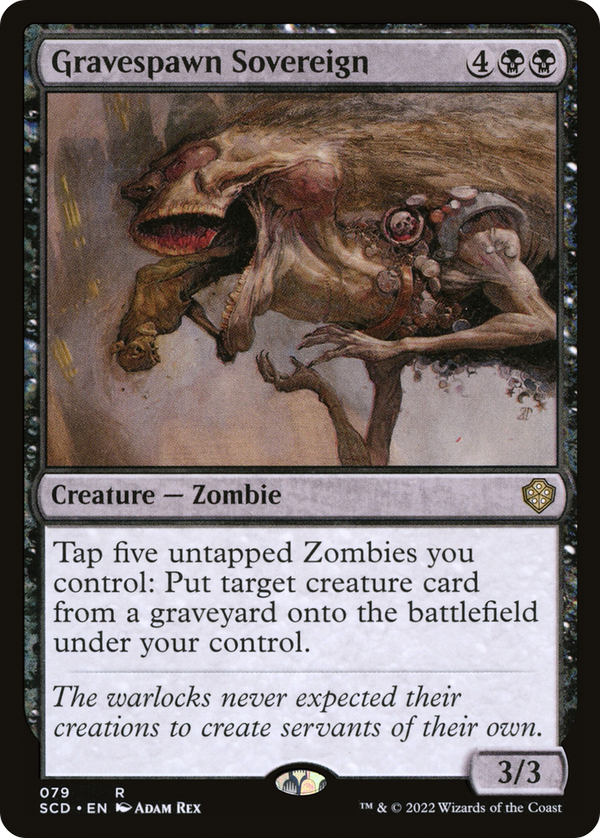 Gravespawn Sovereign (SCD-079) - Starter Commander Decks
