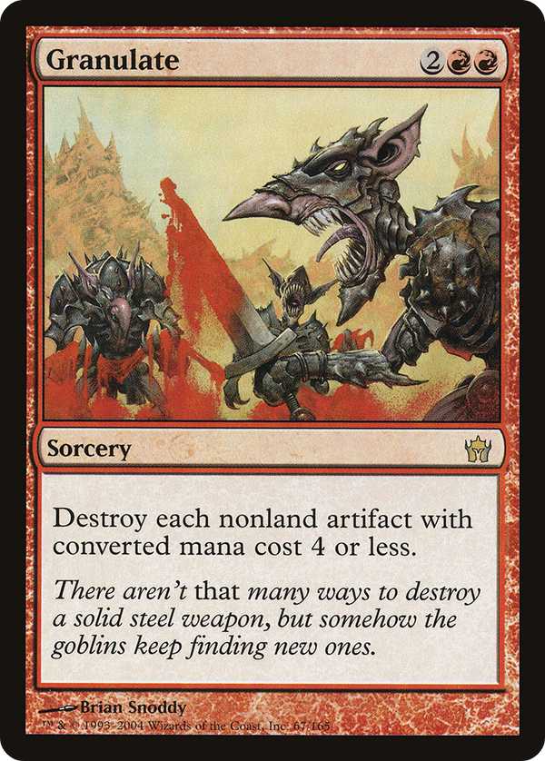 Granulate (5DN-067) - Fifth Dawn Foil