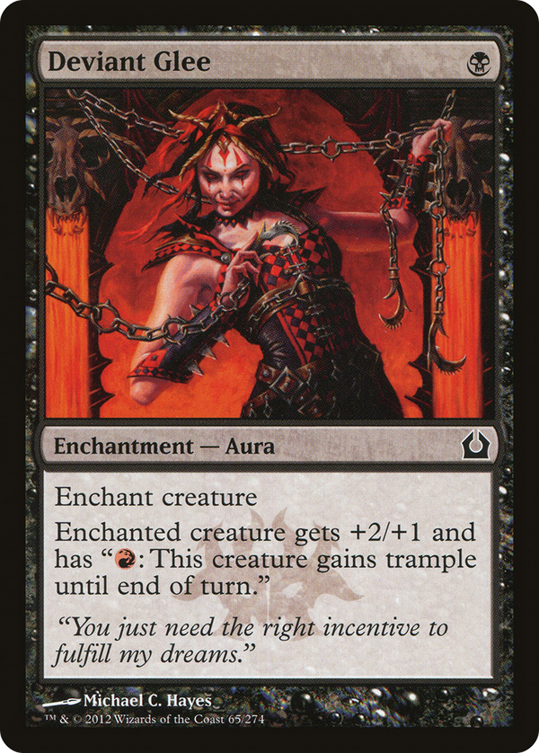 Deviant Glee (RTR-065) - Return to Ravnica