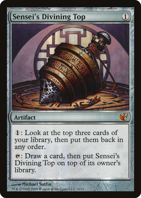 Sensei's Divining Top (V09-) - From the Vault: Exiled Foil