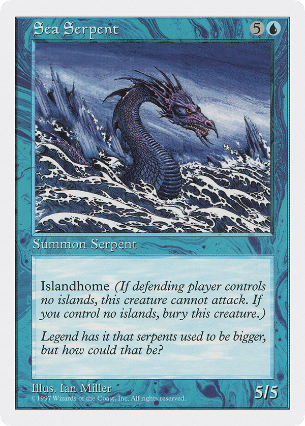 Sea Serpent (5ED-) - Fifth Edition