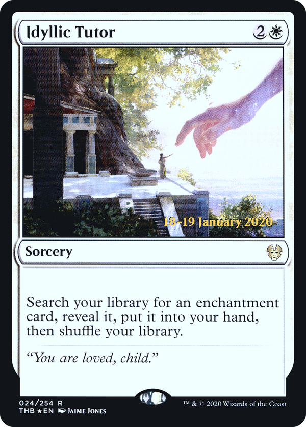 Idyllic Tutor (PRE-24S) - Theros Beyond Death Promos Foil