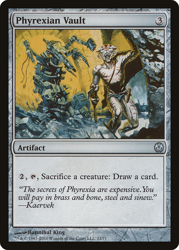 Phyrexian Vault (DDE-021) - Duel Decks: Phyrexia vs. the Coalition