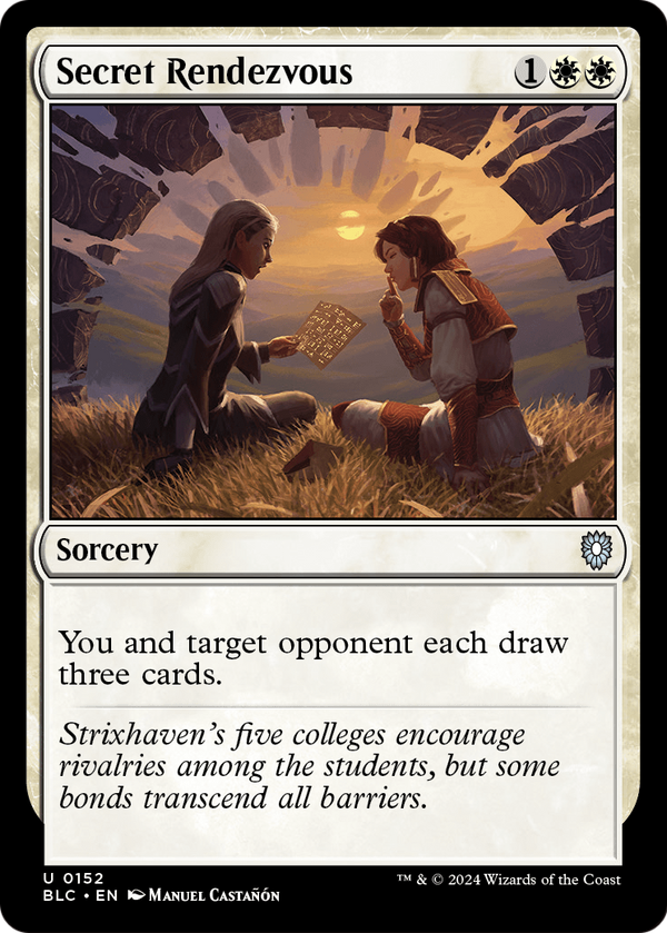 Secret Rendezvous (BLC-152) - Bloomburrow Commander