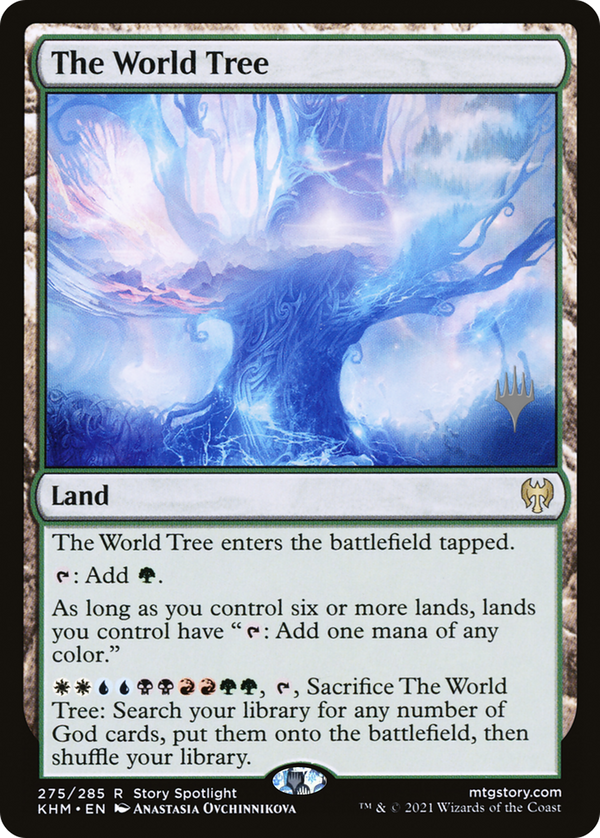 The World Tree (PPKHM-275) - Kaldheim Promos Foil