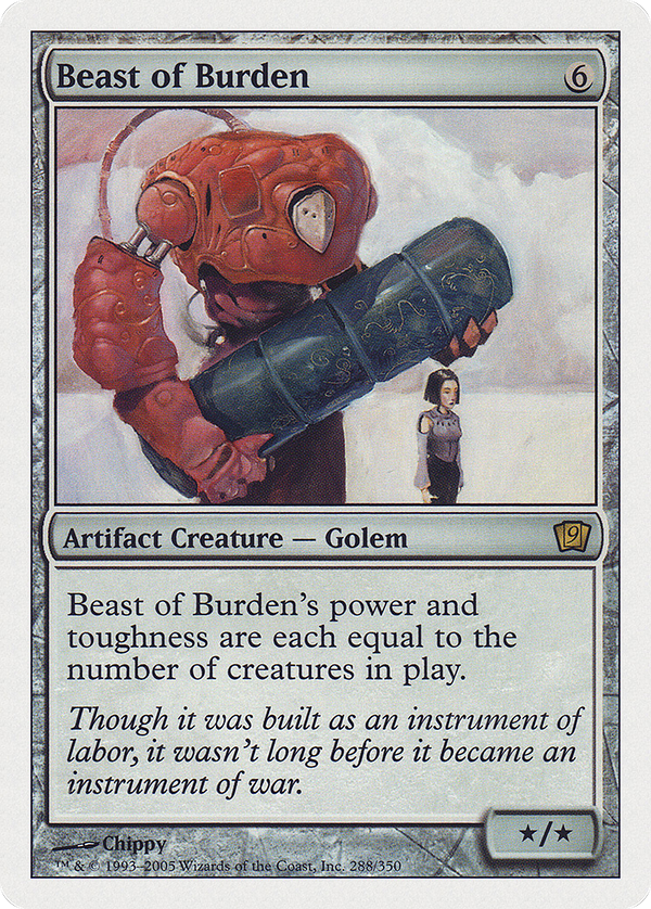 Beast of Burden (9ED-288) - 9th Edition