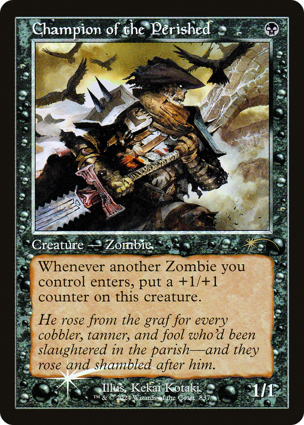 Champion of the Perished (SLD-837) - Secret Lair Drop Foil