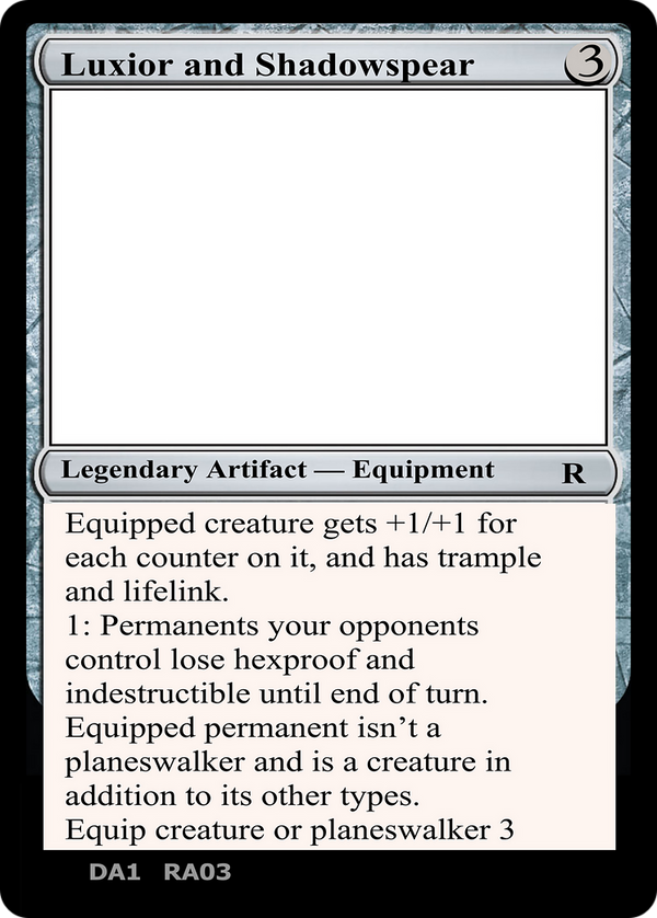 Luxior and Shadowspear (UNK-) - Unknown Event