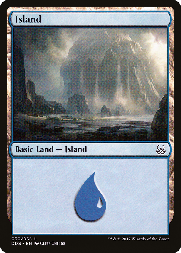 Island (030) (DDS-030) - Duel Decks: Mind vs. Might