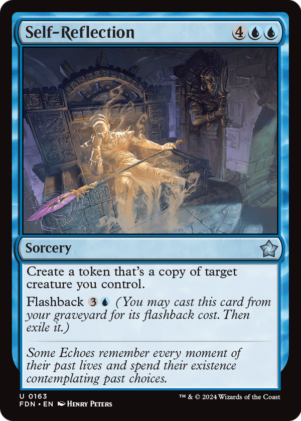 Self-Reflection (FDN-163) - Foundations Foil