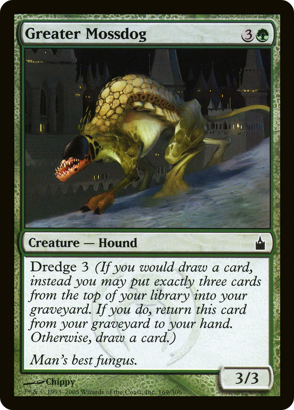 Greater Mossdog (RAV-169) - Ravnica: City of Guilds