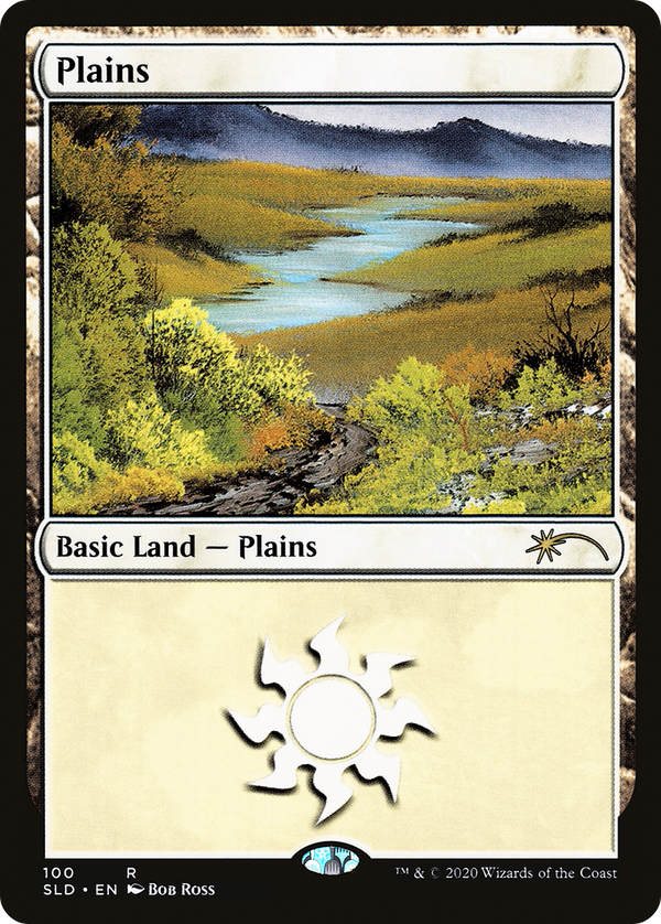Plains (100) (Bob Ross) (SLD-100) - Secret Lair Drop