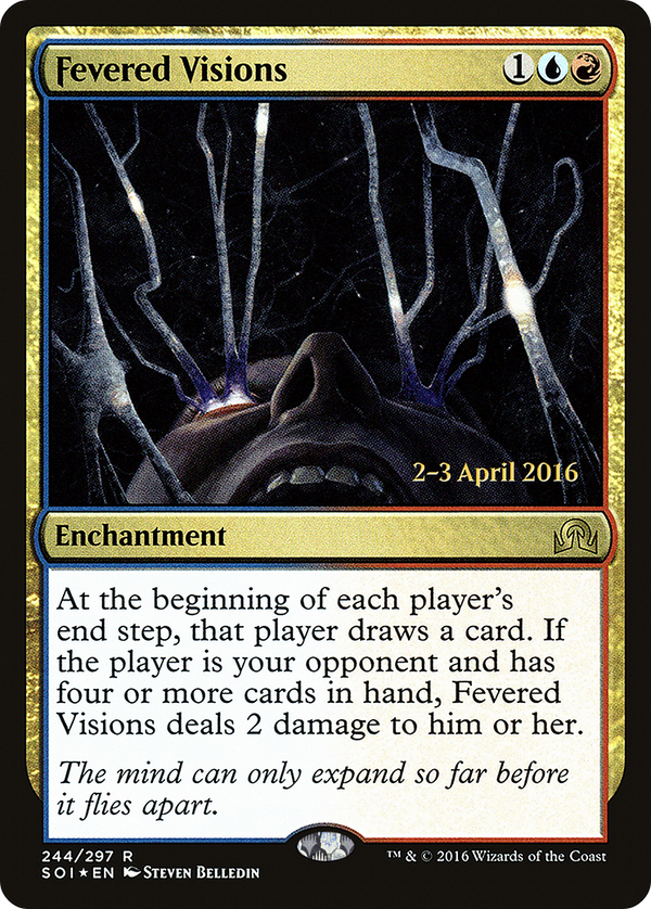 Fevered Visions (PRE-244S) - Shadows over Innistrad Promos Foil