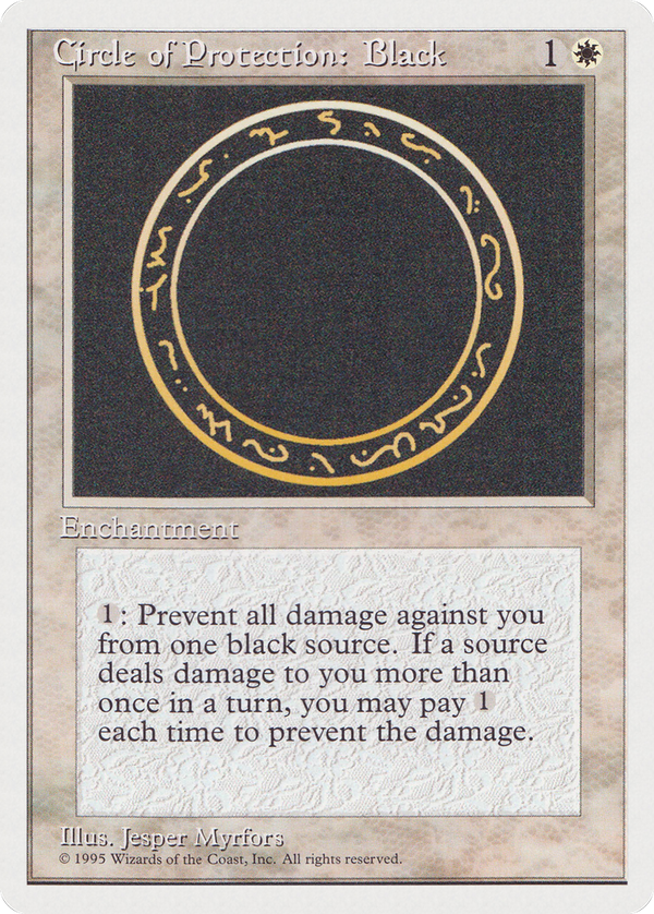 Circle of Protection: Black (RQS-002) - Rivals Quick Start Set
