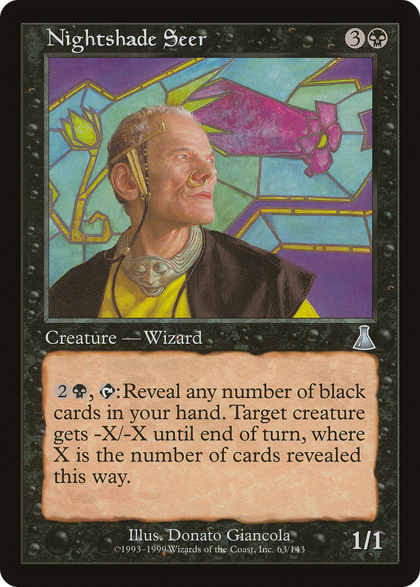 Nightshade Seer (UDS-063) - Urza's Destiny Foil