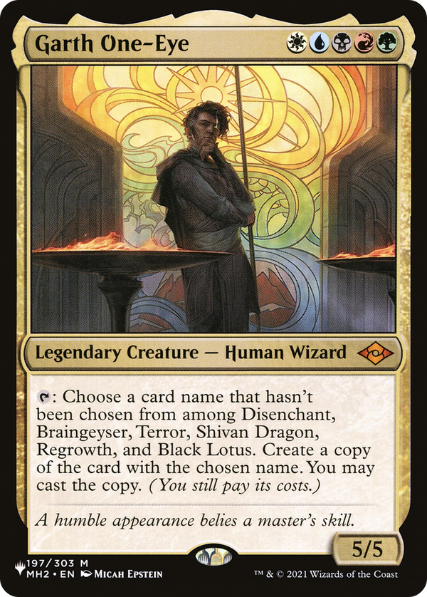 Garth One-Eye (LIST-MH2-197) - The List