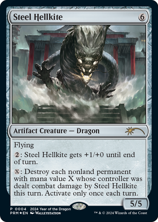 Steel Hellkite (Year of the Dragon 2024) (SSP-004) - Year of the Dragon 2024 Foil