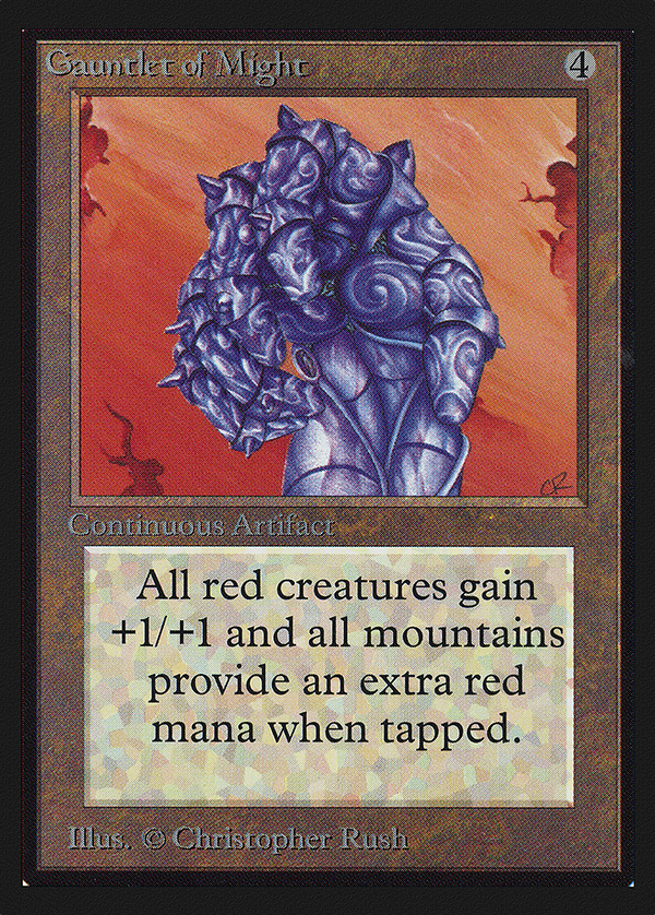 Gauntlet of Might (IE) (IED-) - Intl. Collectors' Edition