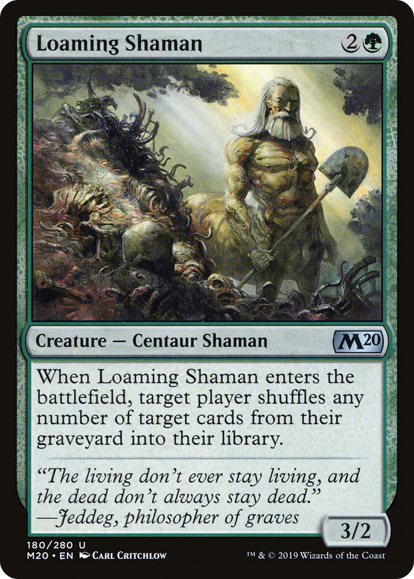 Loaming Shaman (M20-180) - Core Set 2020 Foil