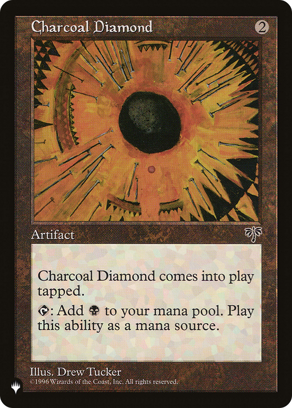 Charcoal Diamond (LIST-MIR-296) - The List