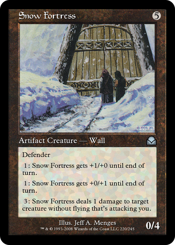 Snow Fortress (ME2-220) - Masters Edition II Foil