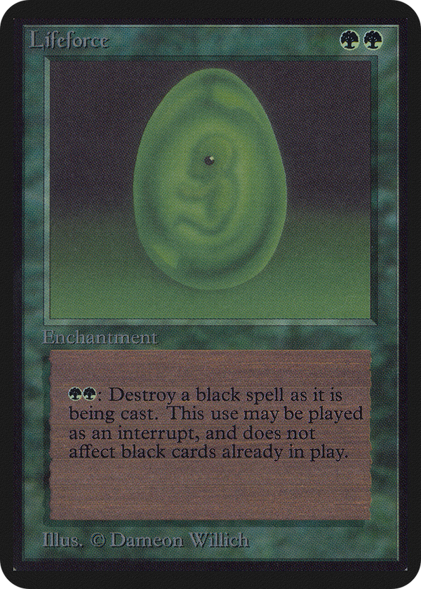 Lifeforce (LEA-) - Limited Edition Alpha