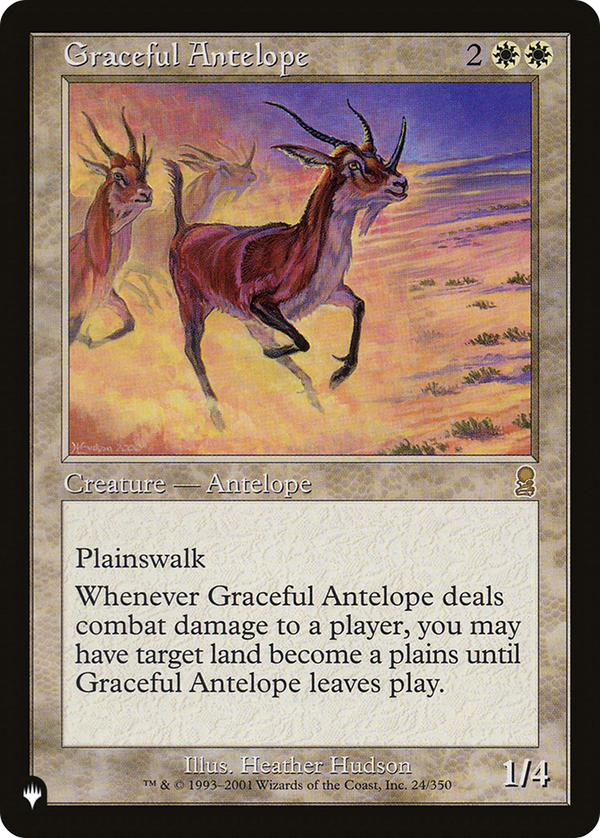 Graceful Antelope (LIST-ODY-24) - The List