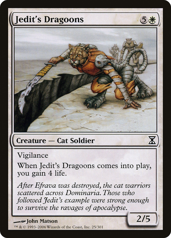 Jedit's Dragoons (TSP-025) - Time Spiral Foil