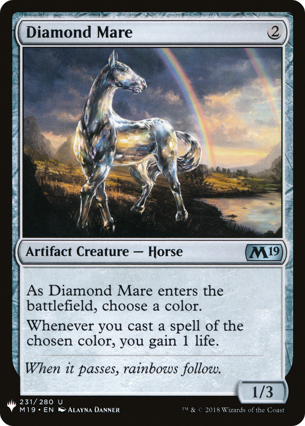 Diamond Mare (LIST-M19-231) - The List