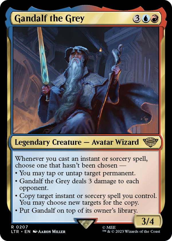 Gandalf the Grey (LTR-207) - The Lord of the Rings: Tales of Middle-earth
