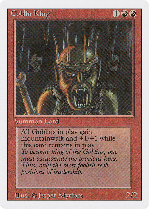 Goblin King (3ED-) - Revised Edition