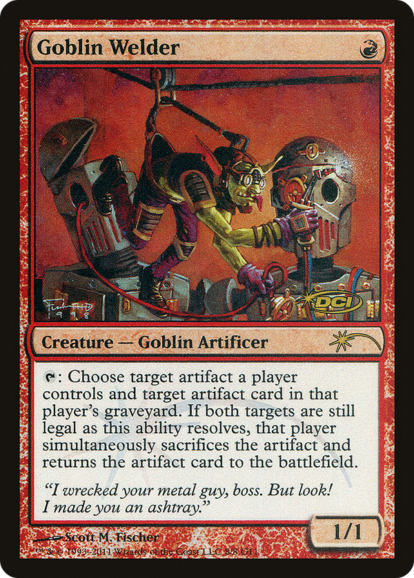 Goblin Welder (JDG-008) - Judge Gift Cards 2011 Foil