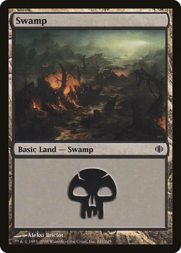 Swamp (241) (ALA-241) - Shards of Alara Foil
