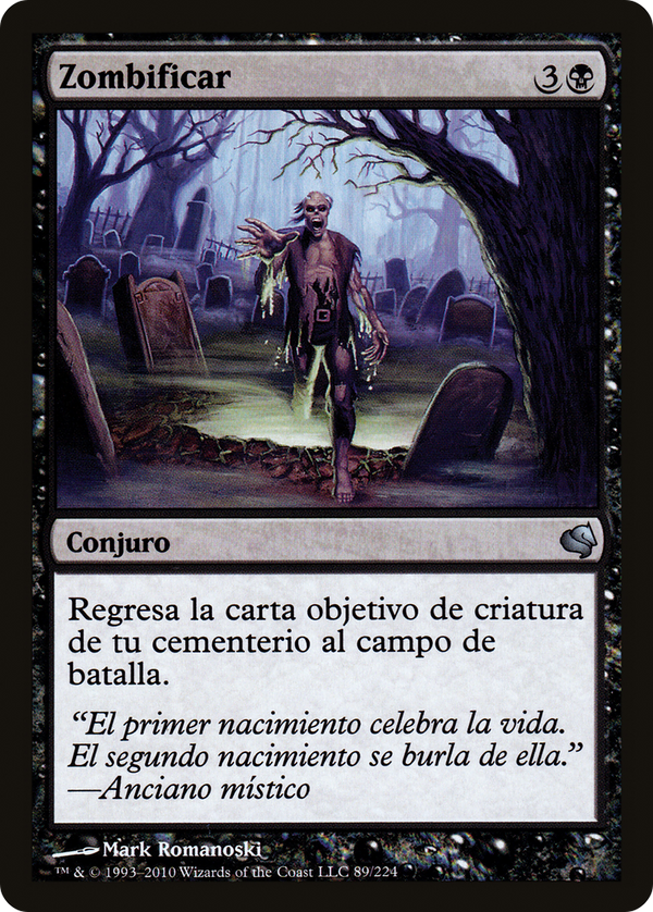 Zombify (Spanish) - "Zombificar" (PS11-089) - Salvat 2011