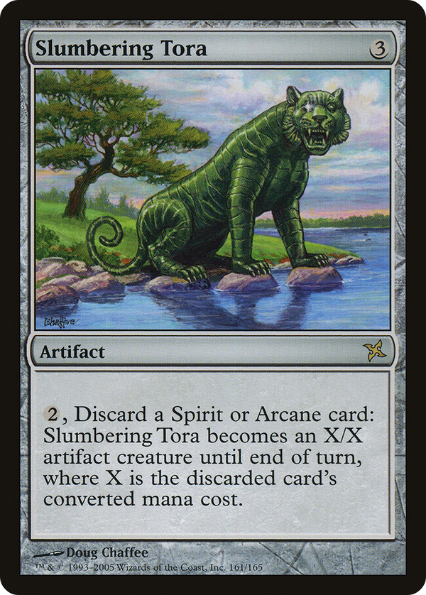 Slumbering Tora (BOK-161) - Betrayers of Kamigawa Foil