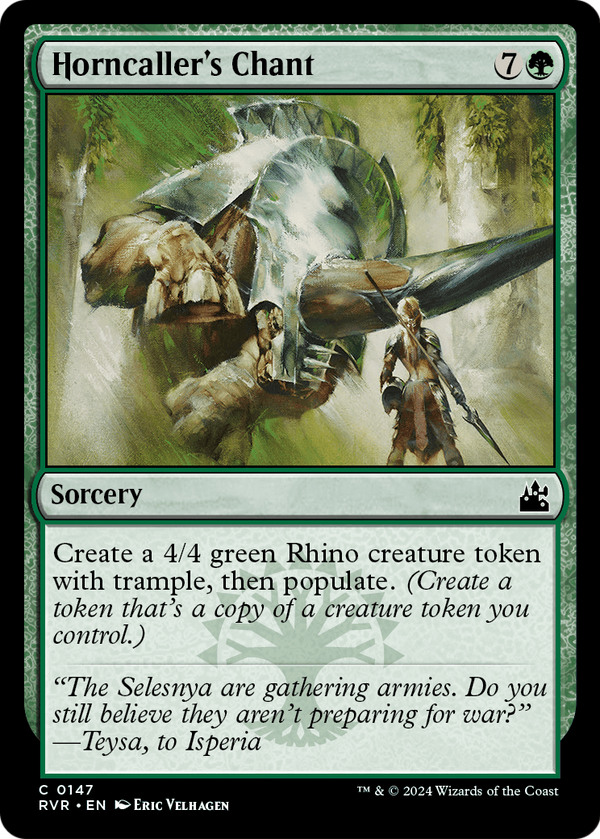 Horncaller's Chant (RVR-147) - Ravnica Remastered