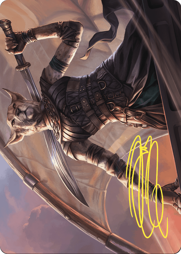 Mirri, Weatherlight Duelist // Mirri, Weatherlight Duelist (ACMM-028) - Commander Masters Art Series (Borderless)