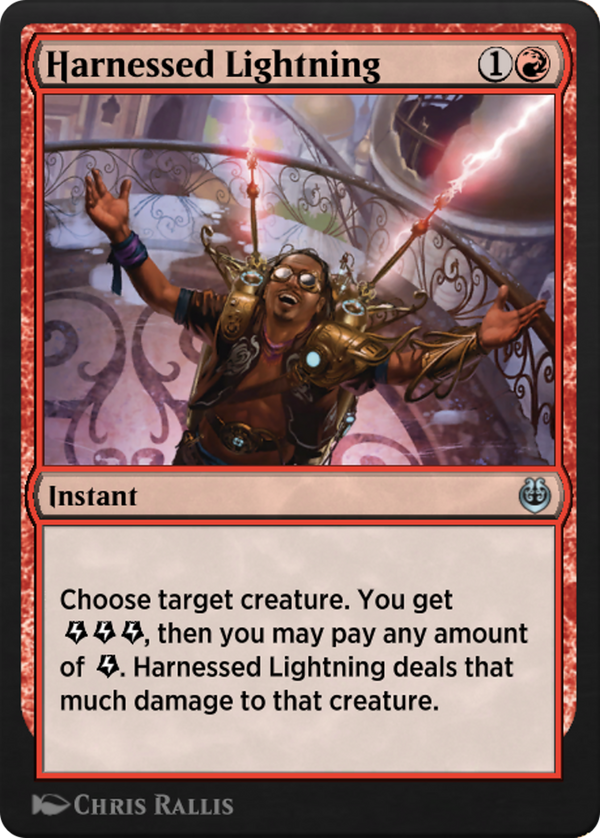 Harnessed Lightning (KLR-127) - Kaladesh Remastered