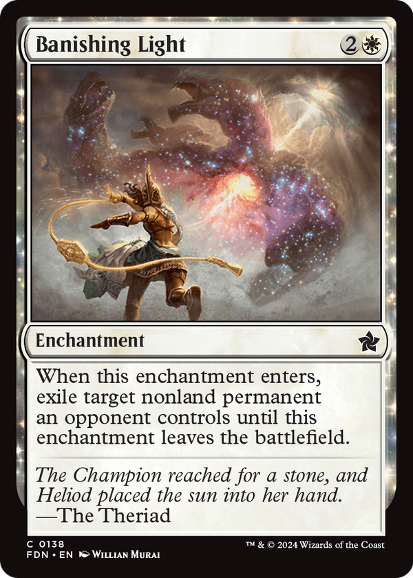Banishing Light (FDN-138) - Foundations: (enchantment)