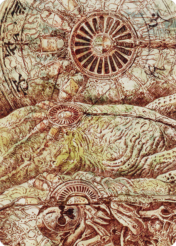 Phyrexian Processor // Phyrexian Processor (ABRO-070) - The Brothers' War Art Series (Borderless) Foil