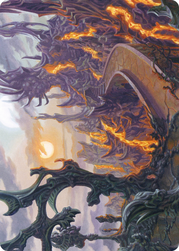 Drossforge Bridge // Drossforge Bridge (AMH2-073) - Modern Horizons 2 Art Series (Borderless) Foil