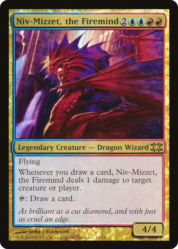 Niv-Mizzet, the Firemind (DRB-011) - From the Vault: Dragons Foil