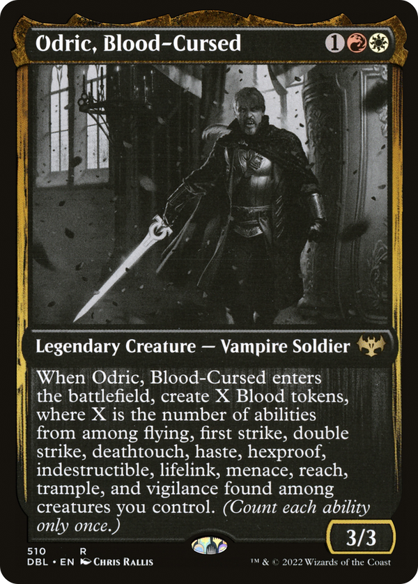 Odric, Blood-Cursed (DBL-510) - Innistrad: Double Feature