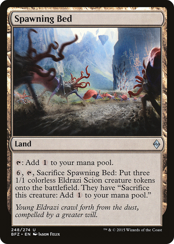 Spawning Bed (BFZ-248) - Battle for Zendikar