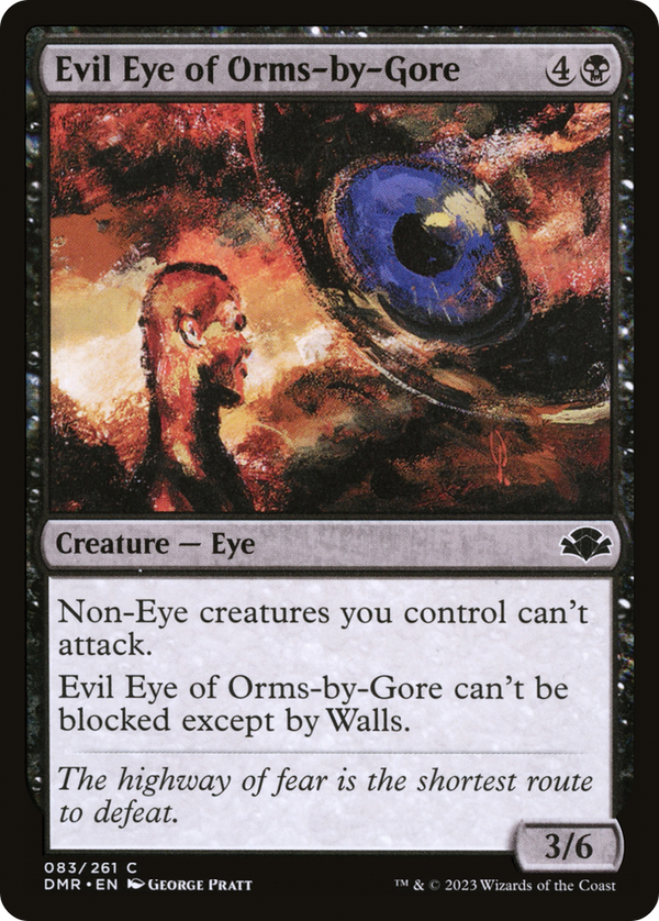 Evil Eye of Orms-by-Gore (DMR-083) - Dominaria Remastered Foil