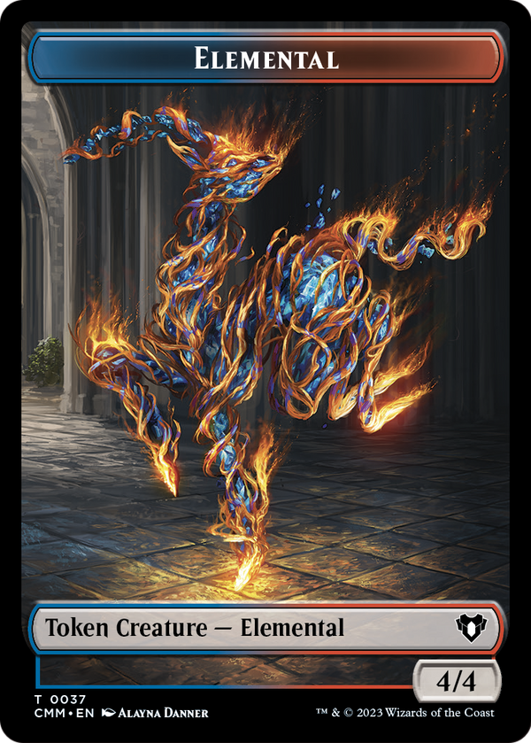 Elemental (TCMM-037) - Commander Masters Tokens Foil