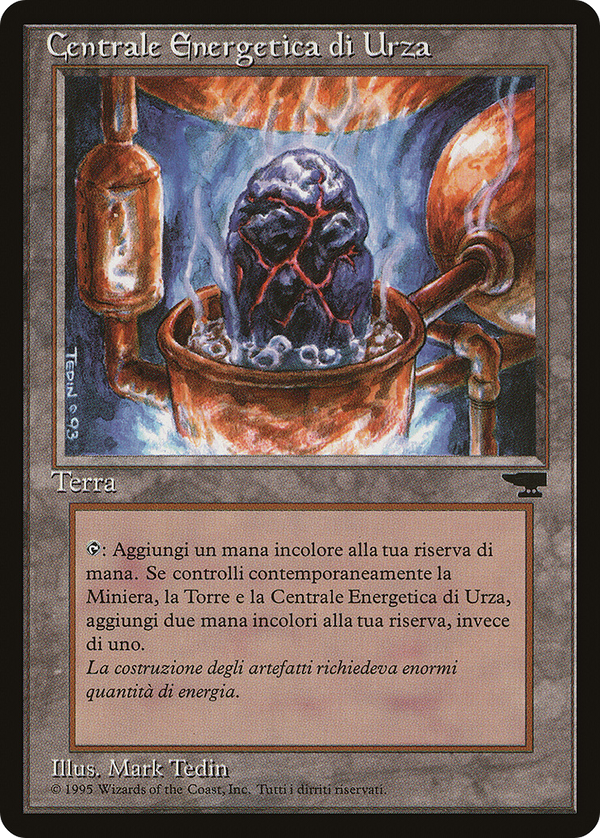 Urza's Power Plant (Sphere) (Italian) - "Centrale Energetica di Urza" (REN-) - Rinascimento