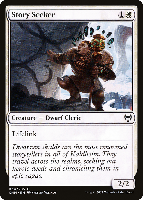Story Seeker (KHM-034) - Kaldheim Foil