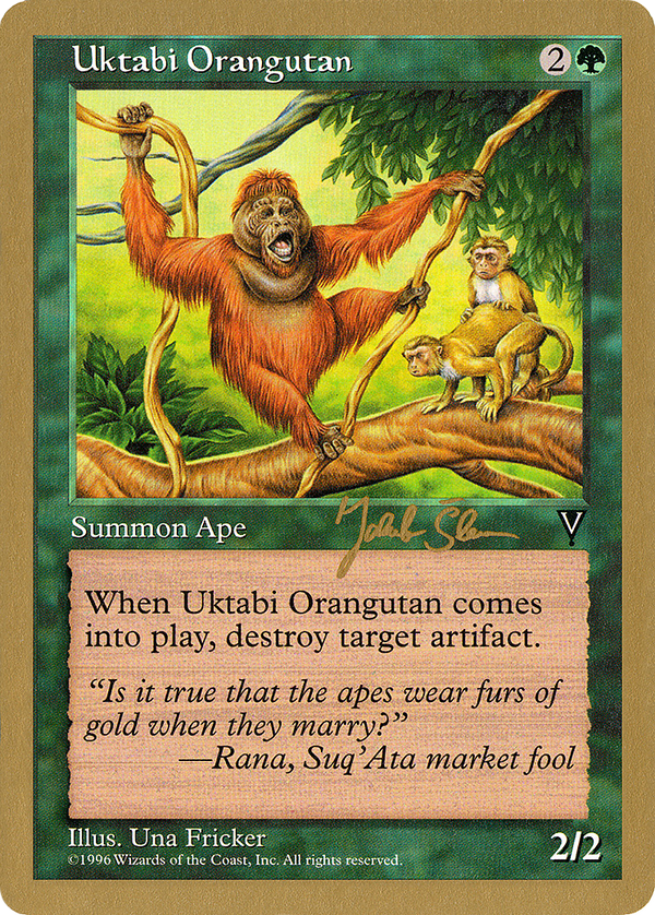 Uktabi Orangutan - 1997 Jakub Slemr (VIS) (WCD-) - World Championship Decks 1997