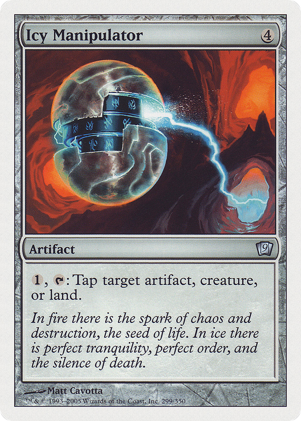 Icy Manipulator (9ED-299) - 9th Edition Foil